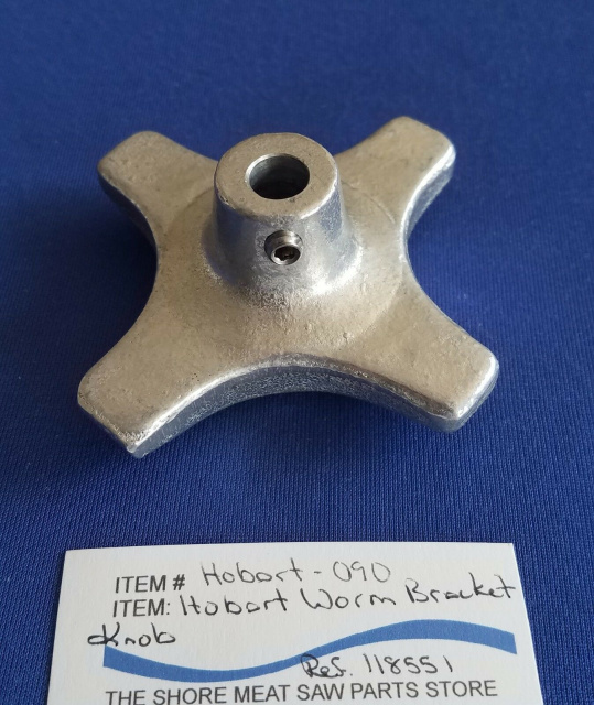 Worm Bracket Knob for Hobart 5212, 5214, 5216, 5514 & 5614 Saws OEM #00-118551 